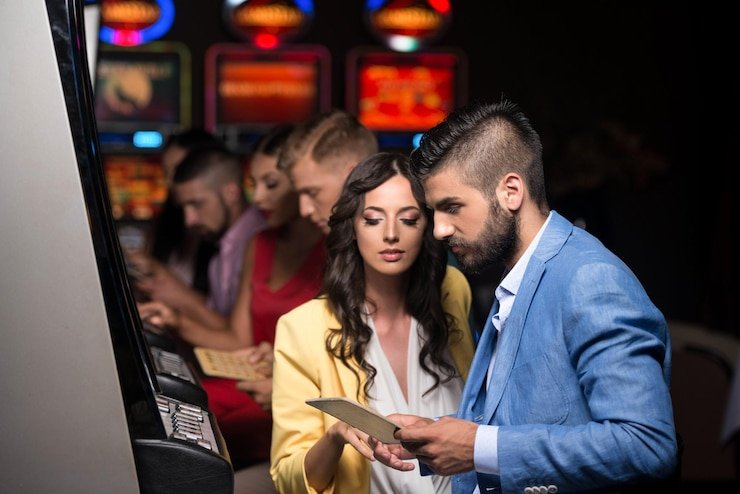 Multilingual dealer at pooki live table speaking with players via chat